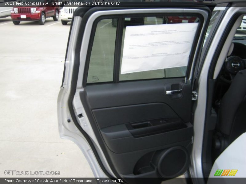 Bright Silver Metallic / Dark Slate Gray 2011 Jeep Compass 2.4