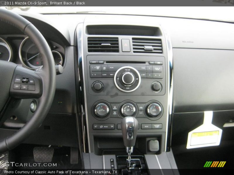 Controls of 2011 CX-9 Sport