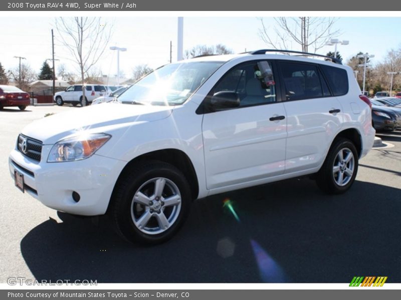 Super White / Ash 2008 Toyota RAV4 4WD