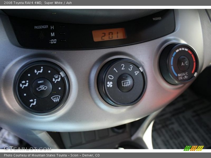 Super White / Ash 2008 Toyota RAV4 4WD