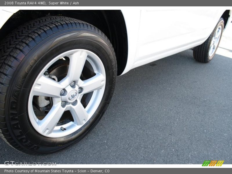 Super White / Ash 2008 Toyota RAV4 4WD