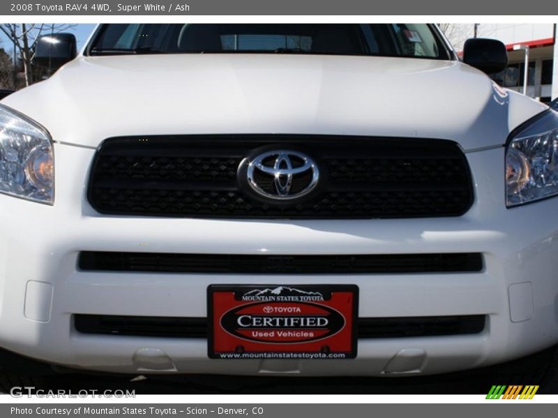 Super White / Ash 2008 Toyota RAV4 4WD