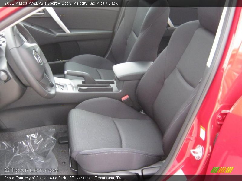  2011 MAZDA3 s Sport 4 Door Black Interior
