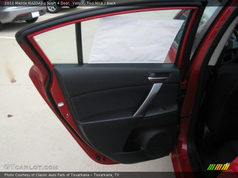 Velocity Red Mica / Black 2011 Mazda MAZDA3 s Sport 4 Door