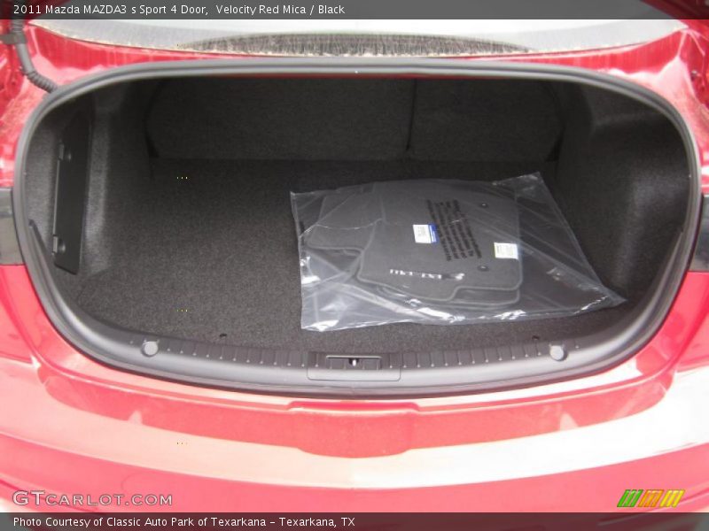 Velocity Red Mica / Black 2011 Mazda MAZDA3 s Sport 4 Door