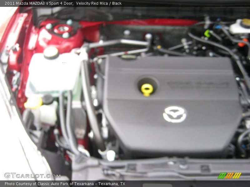 Velocity Red Mica / Black 2011 Mazda MAZDA3 s Sport 4 Door