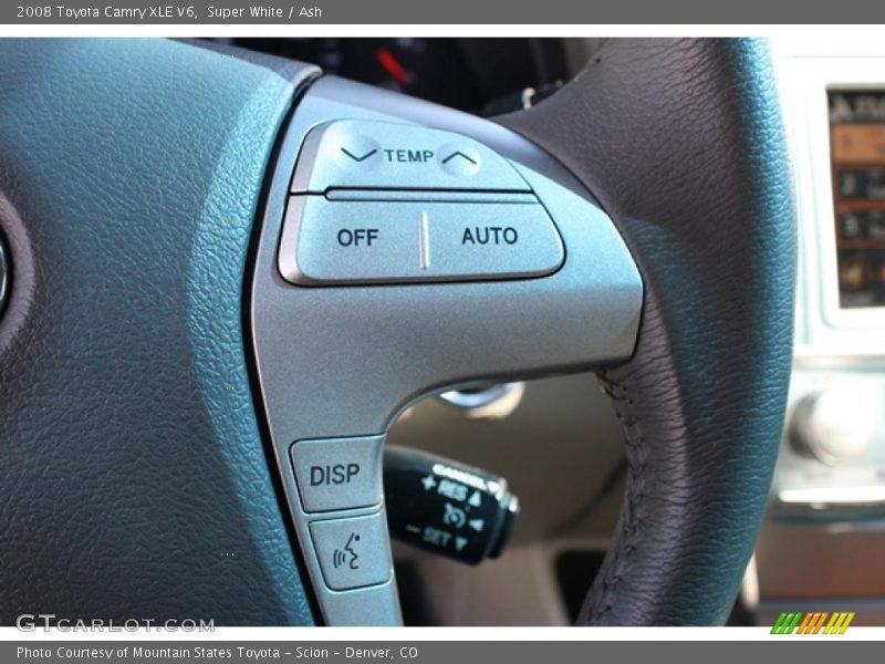 Super White / Ash 2008 Toyota Camry XLE V6