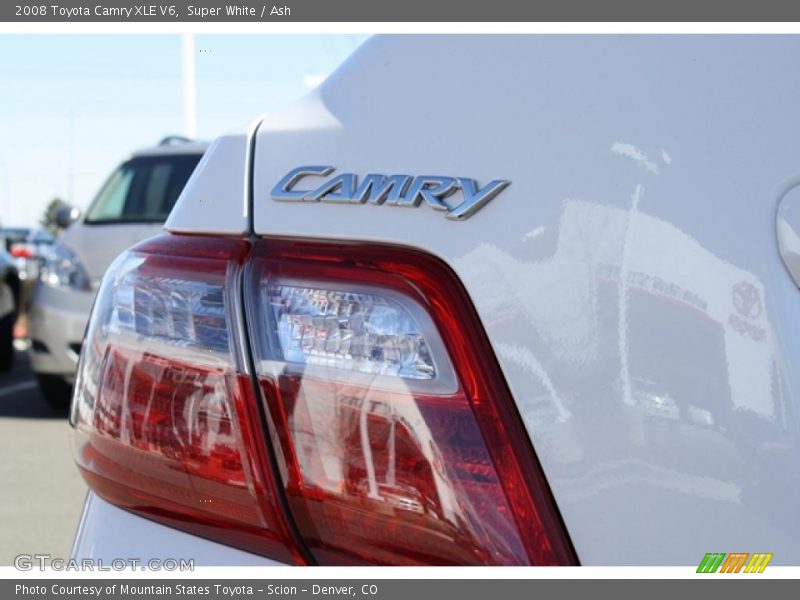 Super White / Ash 2008 Toyota Camry XLE V6