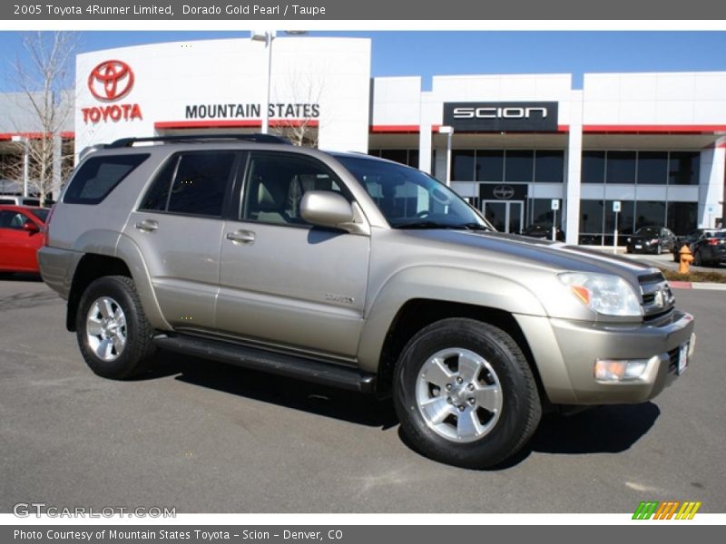Dorado Gold Pearl / Taupe 2005 Toyota 4Runner Limited