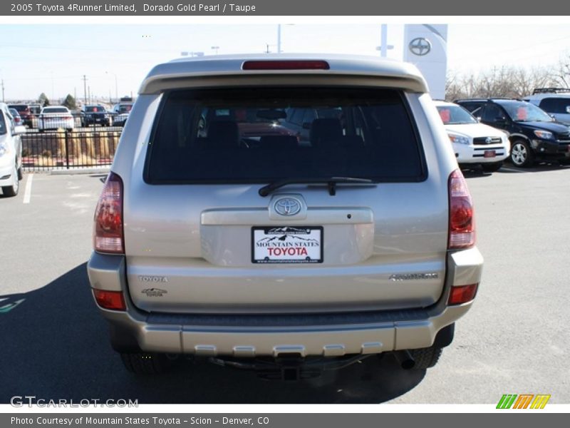 Dorado Gold Pearl / Taupe 2005 Toyota 4Runner Limited