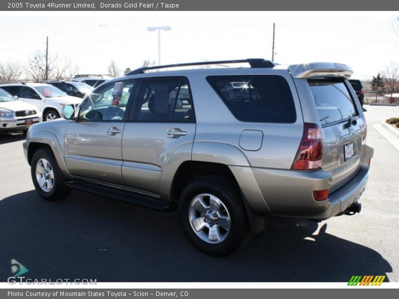 Dorado Gold Pearl / Taupe 2005 Toyota 4Runner Limited