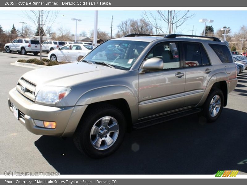 Dorado Gold Pearl / Taupe 2005 Toyota 4Runner Limited