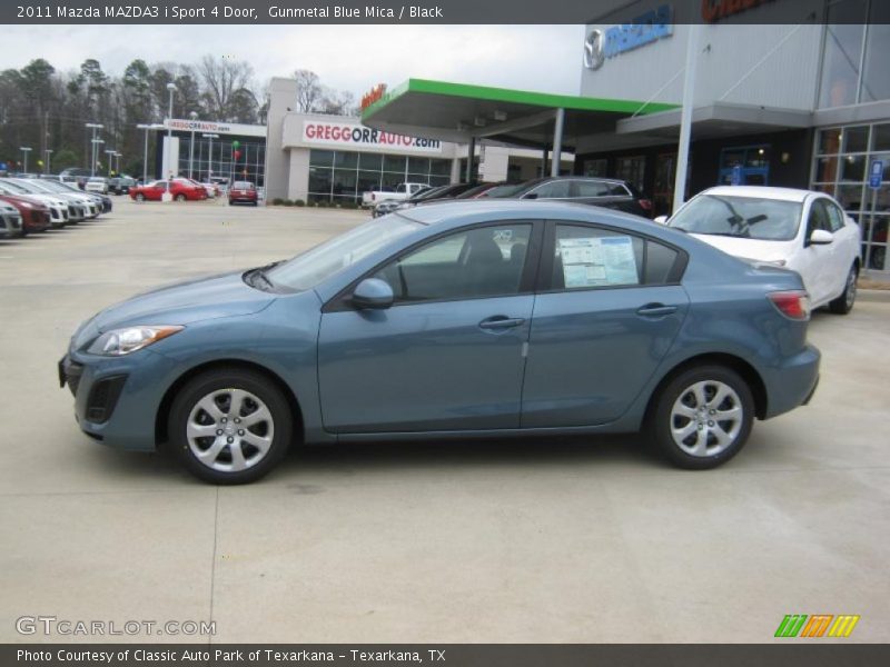  2011 MAZDA3 i Sport 4 Door Gunmetal Blue Mica