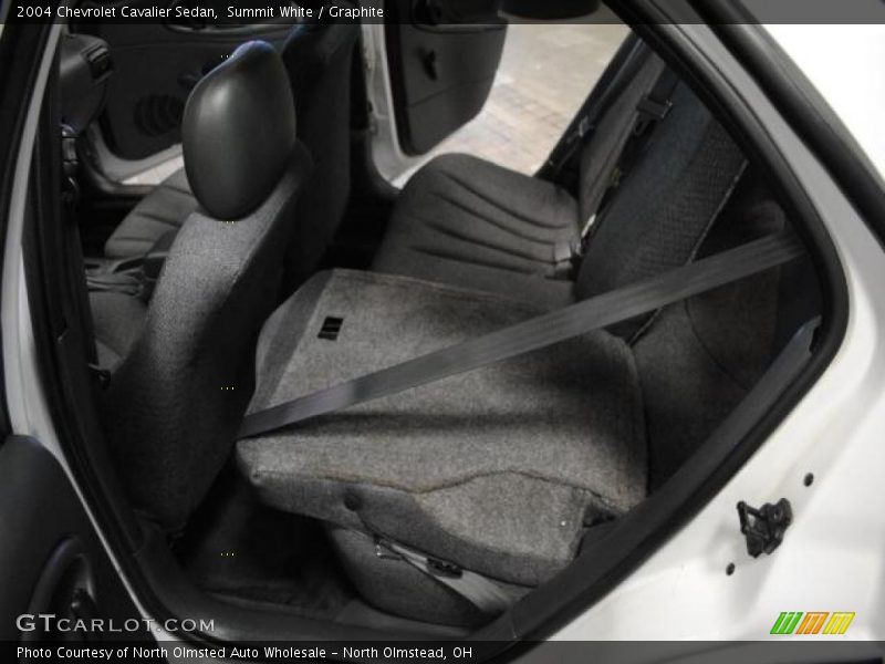 Summit White / Graphite 2004 Chevrolet Cavalier Sedan