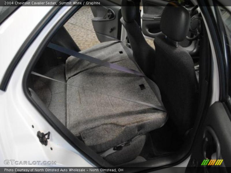 Summit White / Graphite 2004 Chevrolet Cavalier Sedan