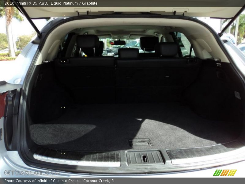 Liquid Platinum / Graphite 2010 Infiniti FX 35 AWD
