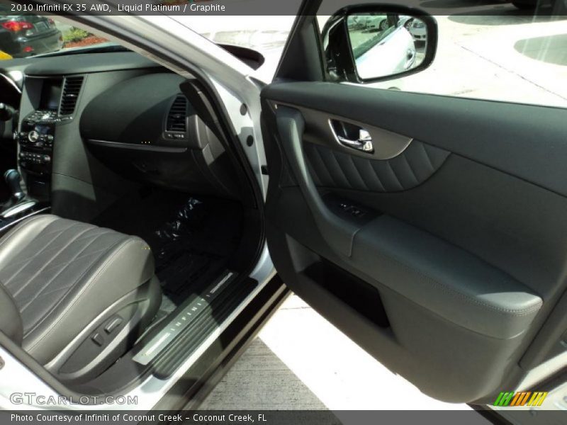 Liquid Platinum / Graphite 2010 Infiniti FX 35 AWD