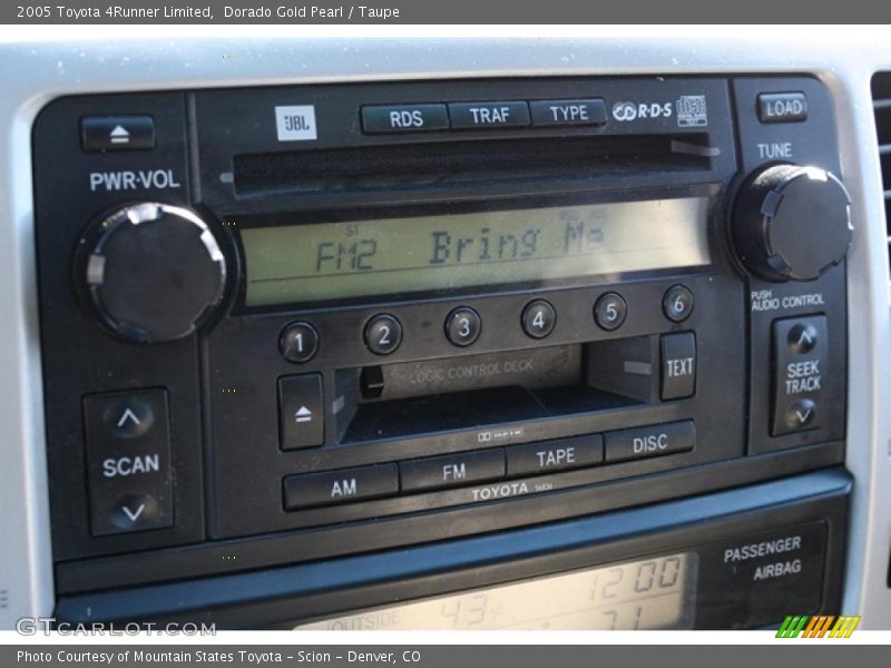 Dorado Gold Pearl / Taupe 2005 Toyota 4Runner Limited