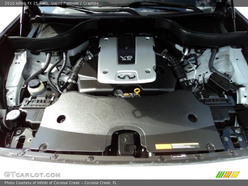 Liquid Platinum / Graphite 2010 Infiniti FX 35 AWD