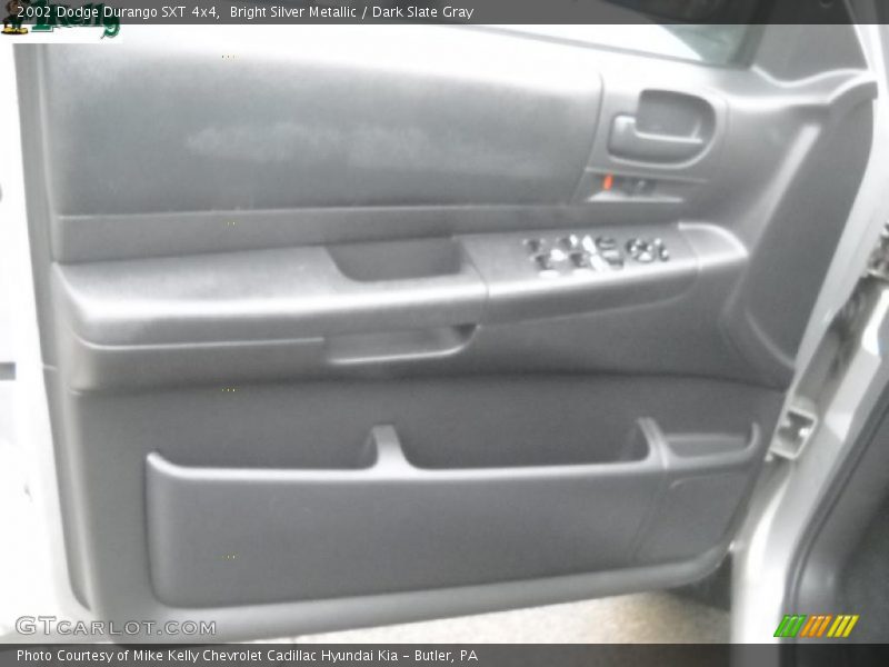 Bright Silver Metallic / Dark Slate Gray 2002 Dodge Durango SXT 4x4