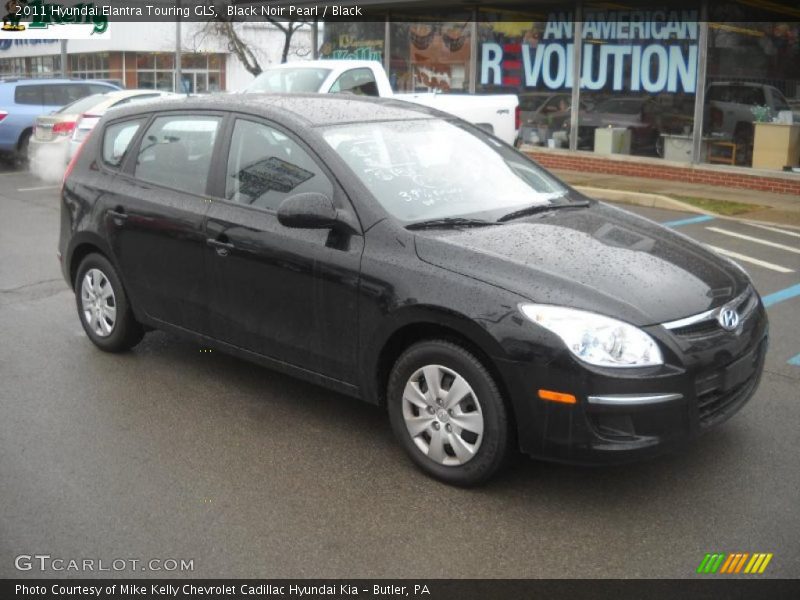 Black Noir Pearl / Black 2011 Hyundai Elantra Touring GLS