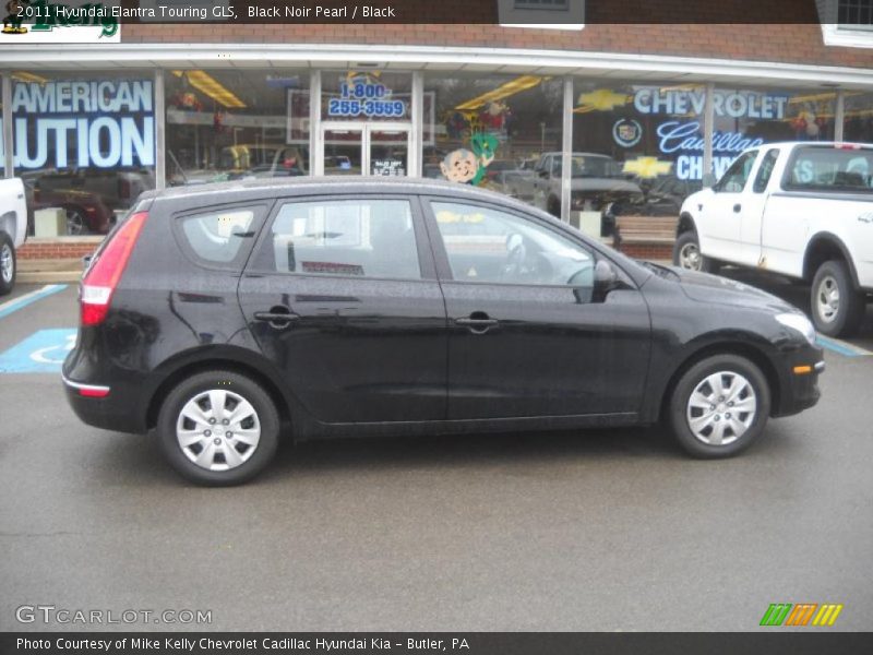 Black Noir Pearl / Black 2011 Hyundai Elantra Touring GLS