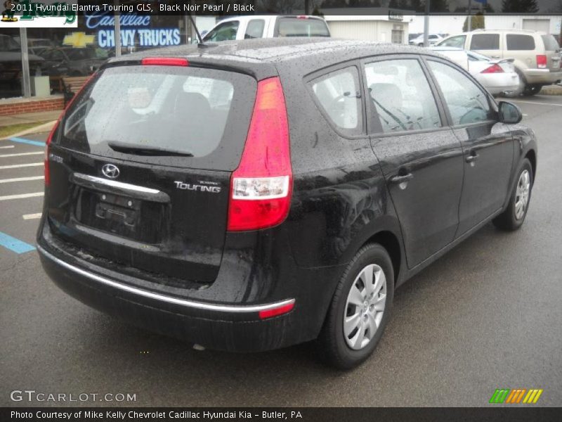 Black Noir Pearl / Black 2011 Hyundai Elantra Touring GLS