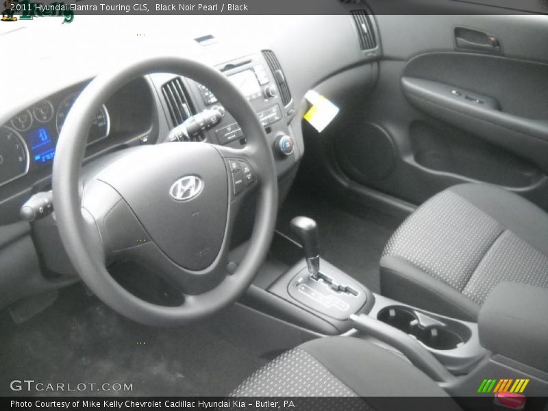 Black Noir Pearl / Black 2011 Hyundai Elantra Touring GLS