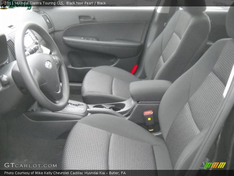 Black Noir Pearl / Black 2011 Hyundai Elantra Touring GLS
