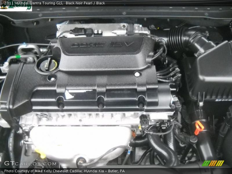 Black Noir Pearl / Black 2011 Hyundai Elantra Touring GLS