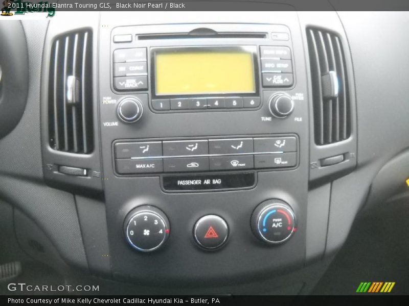 Black Noir Pearl / Black 2011 Hyundai Elantra Touring GLS