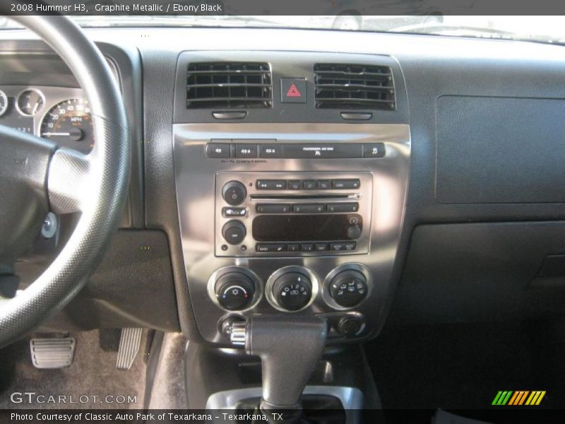 Dashboard of 2008 H3 