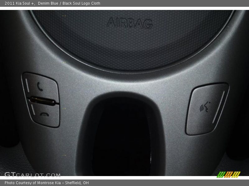Denim Blue / Black Soul Logo Cloth 2011 Kia Soul +