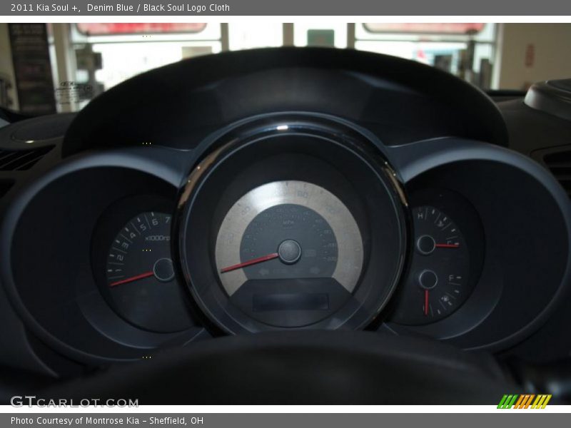 Denim Blue / Black Soul Logo Cloth 2011 Kia Soul +