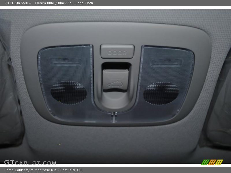 Denim Blue / Black Soul Logo Cloth 2011 Kia Soul +