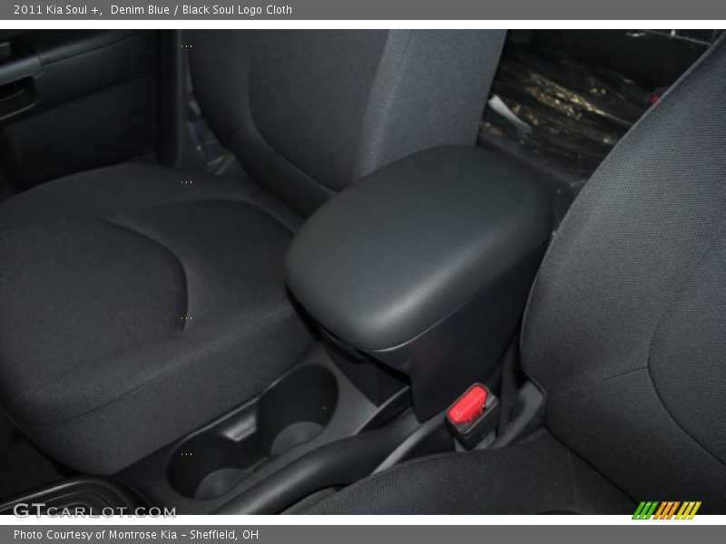 Denim Blue / Black Soul Logo Cloth 2011 Kia Soul +