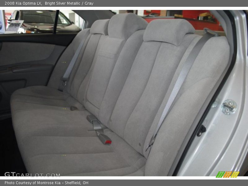 Bright Silver Metallic / Gray 2008 Kia Optima LX