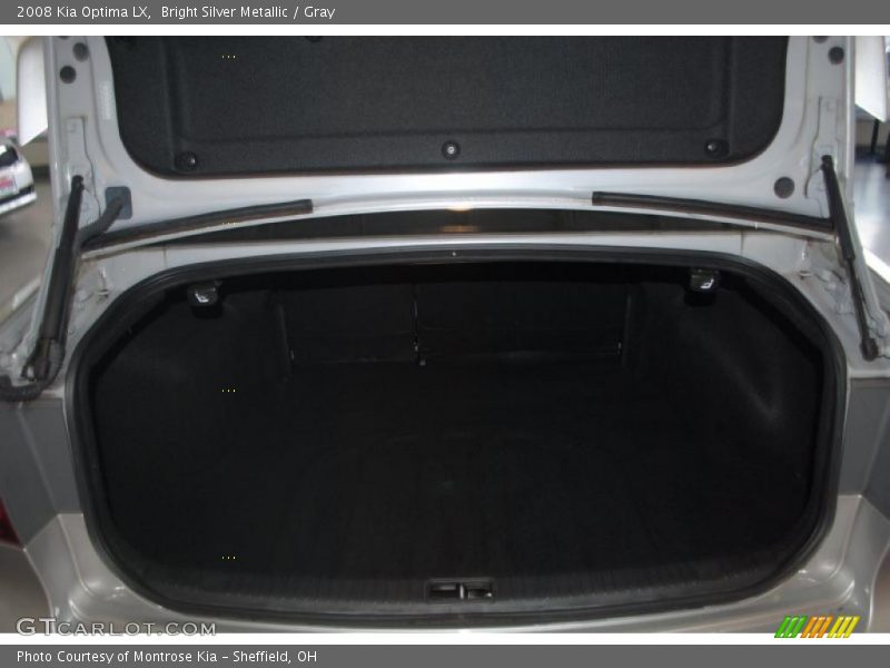 Bright Silver Metallic / Gray 2008 Kia Optima LX