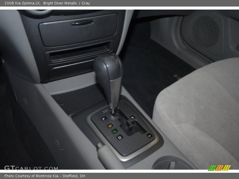 Bright Silver Metallic / Gray 2008 Kia Optima LX