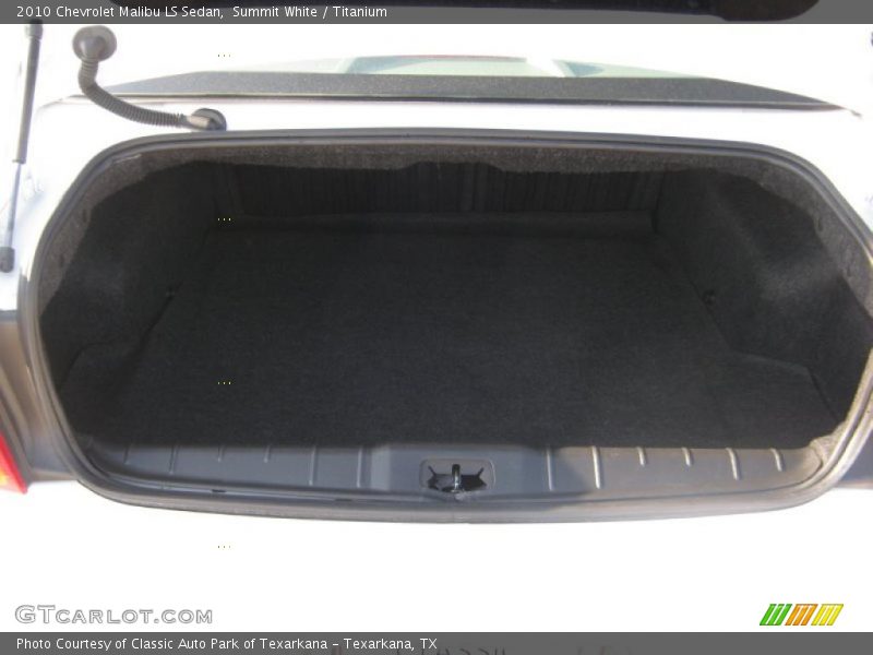 Summit White / Titanium 2010 Chevrolet Malibu LS Sedan