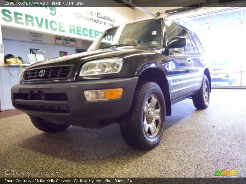 Black / Dark Gray 1998 Toyota RAV4 4WD