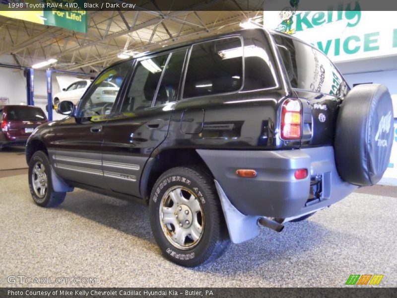 Black / Dark Gray 1998 Toyota RAV4 4WD