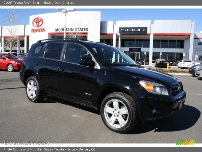 Black / Dark Charcoal 2006 Toyota RAV4 Sport