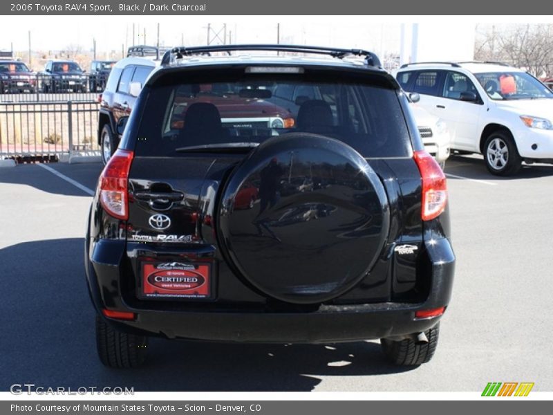 Black / Dark Charcoal 2006 Toyota RAV4 Sport