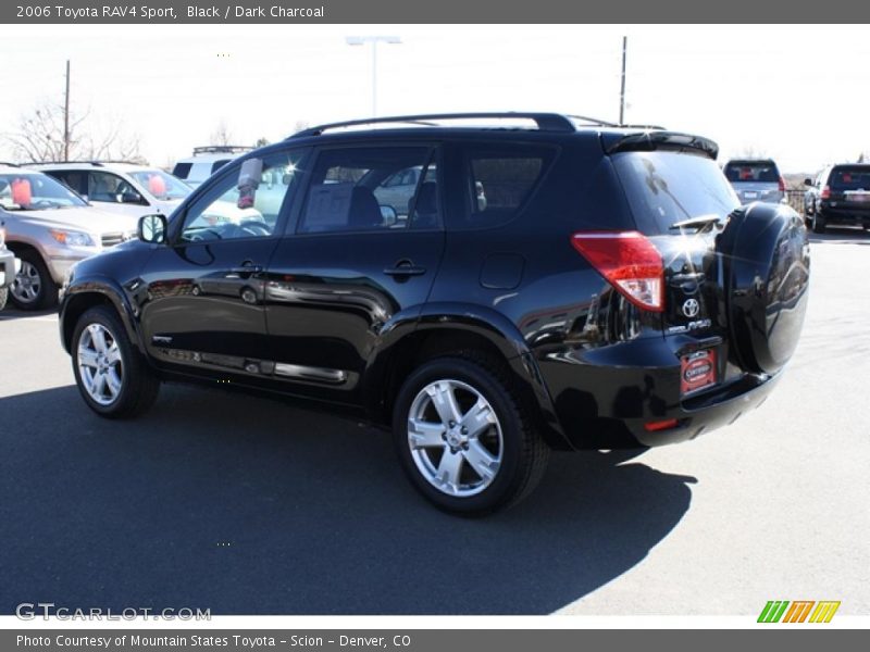 Black / Dark Charcoal 2006 Toyota RAV4 Sport