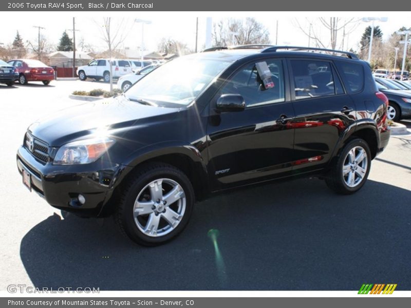 Black / Dark Charcoal 2006 Toyota RAV4 Sport
