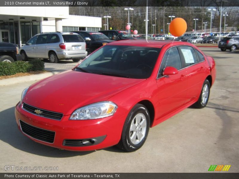 Victory Red / Ebony 2010 Chevrolet Impala LT