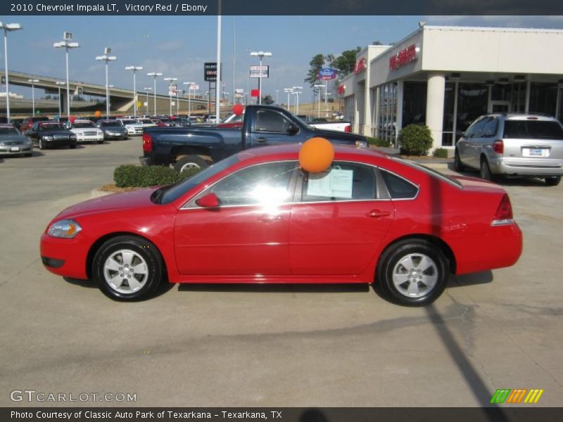 Victory Red / Ebony 2010 Chevrolet Impala LT