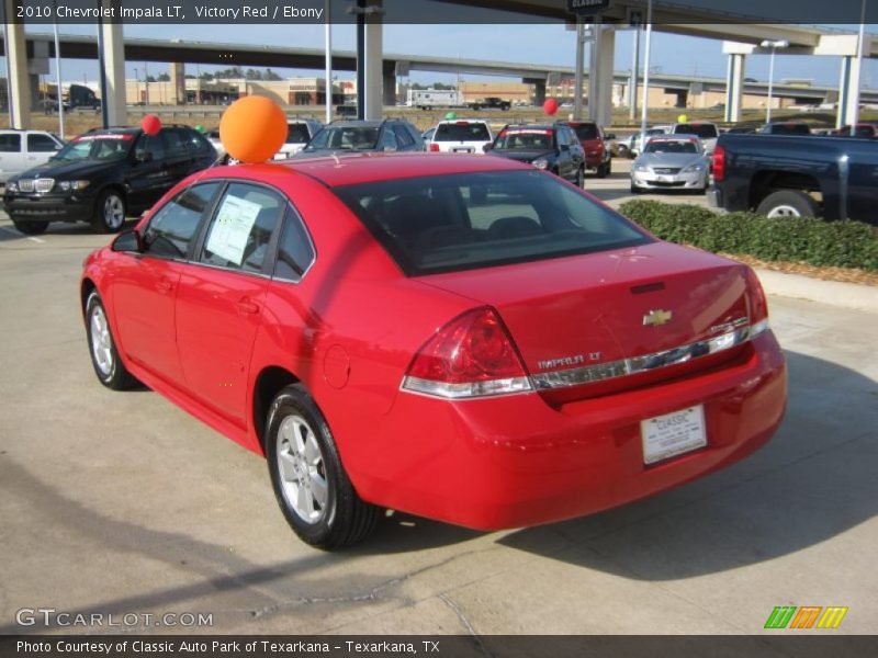 Victory Red / Ebony 2010 Chevrolet Impala LT