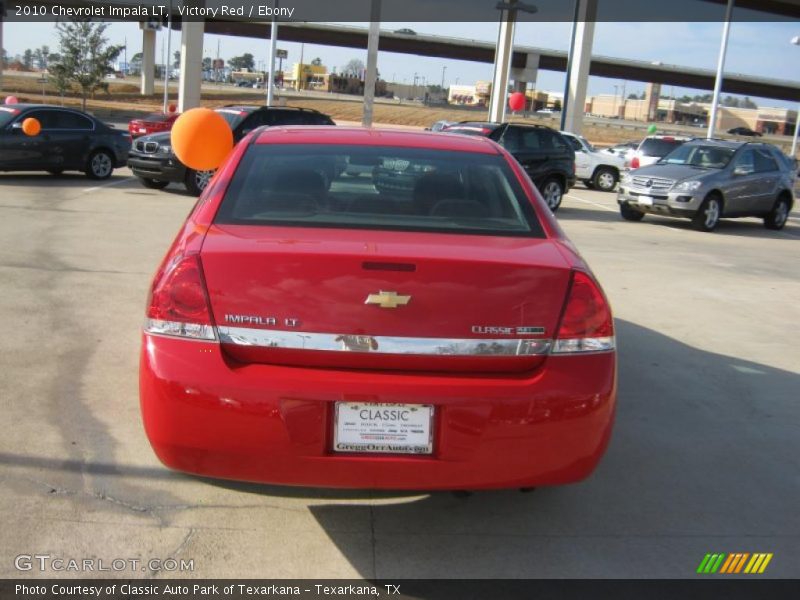 Victory Red / Ebony 2010 Chevrolet Impala LT